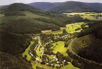 AZUR Campingpark Odenwald in Kirchzell , Odenwald, Deutschland