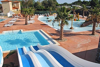 Camping Calypso, Roussillon, Frankreich