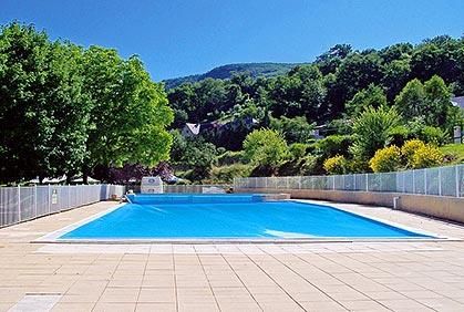 Camping Camp�ole La Boissi�re, Aveyron, Frankreich