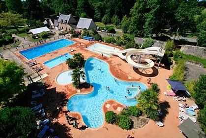 Camping Chateau de Galin�e, Bretagne, Frankreich