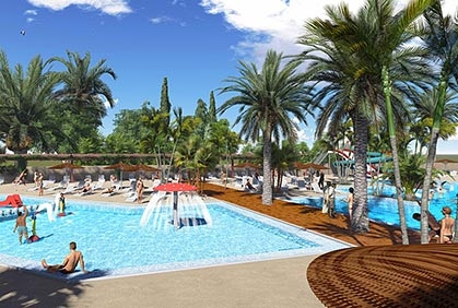 Camping Club L'Oasis, Roussillon, Frankreich