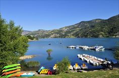Camping du Lac Serre-Pon�on, Provence, Frankreich