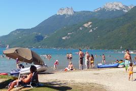 Camping La Nubli�re, Franz�sische Alpen, Frankreich