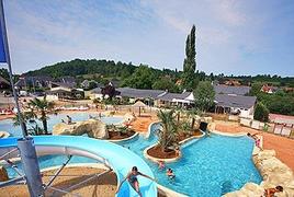 Camping La Vall�e de Deauville, Normandie, Frankreich
