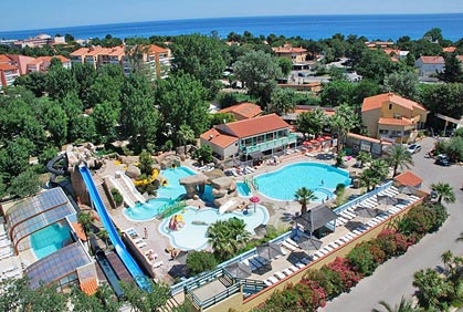 Camping Le Front de Mer, Roussillon, Frankreich