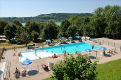 Camping Le Grand Lac, Jura, Frankreich