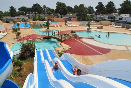 Camping Les Muriers, Languedoc, Frankreich