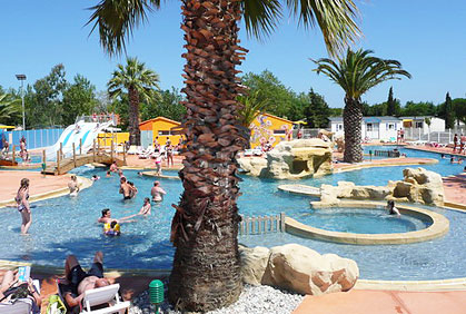 Camping Les Tamaris, Roussillon, Frankreich