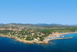 Parc de Camping de St. Aygulf-Plage, C�te d'Azur, Frankreich