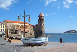Collioure an der Cote Vermeille