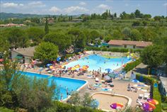 Camping Cisano / San Vito, Gardasee, Italien
