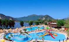 Camping Isolino, Lago Maggiore, Italien