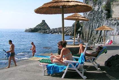 La Timpa International Camping, Sizilien, Italien