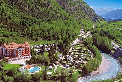 Camping Latsch an der Etsch, S�dtirol & Dolomiten, Italien