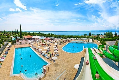 Camping Lido, Gardasee, Italien