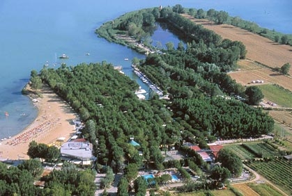 Camping Punta Navaccia, Umbrien, Italien