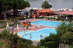 Camping River, Riviera, Italien