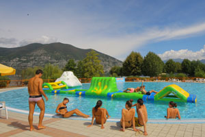 Camping Sassabanek, Iseosee, Italien