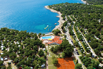 Camping Bijela Uvala, Istrien, Kroatien
