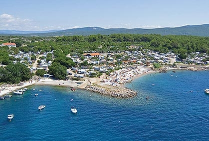 Camping Krk, Kvarner-Bucht, Kroatien