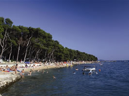 Soline Camping Park, Dalmatien, Kroatien