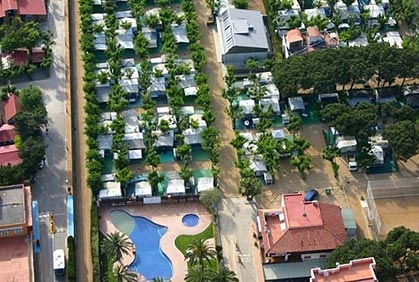 Camping Cavall de Mar, Costa Brava, Spanien