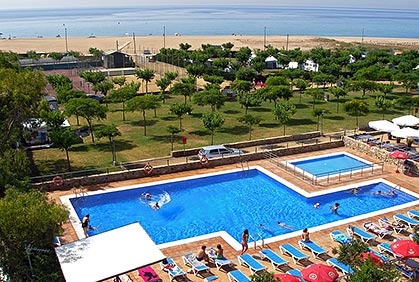 Camping Del Mar, Costa Brava, Spanien