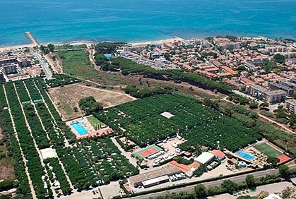 Camping Playa Cambrils Don Camilo, Costa Dorada, Spanien