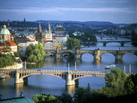 Br&uuml;cken in Prag, Tschechien